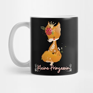 Fuchs Kleine Prinzessin Blumen Süß Mug